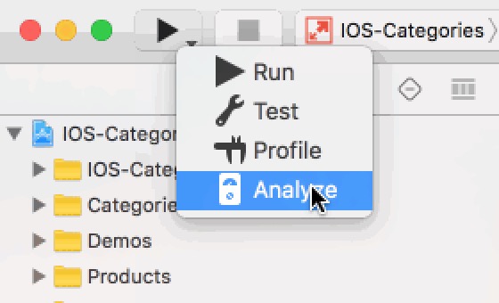 iOS开发之Xcode的静态分析(Static Code Analysis)与常见问题解决